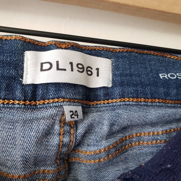5/$100 SALE - Rosie Pope x DL1961 Maternity Skinny Jeans - Picture 7 of 9